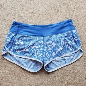 Lululemon Speed Shorts - Beachy Floral